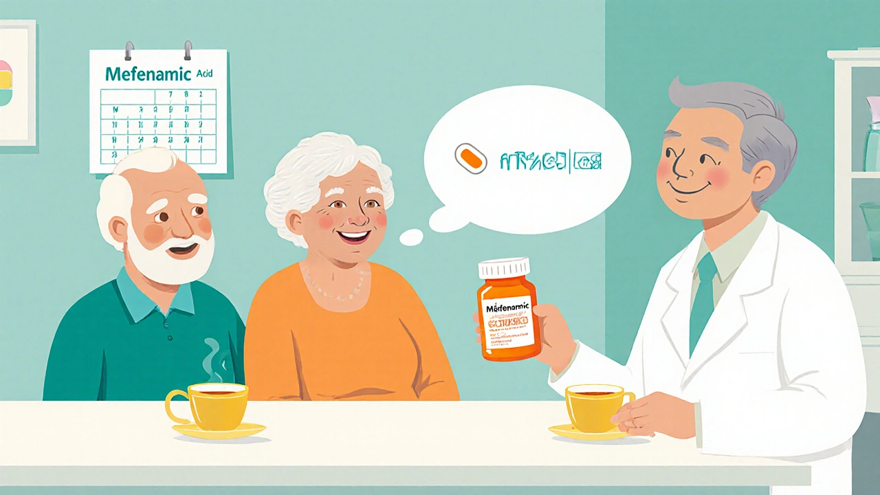 Mefenamic Acid in Seniors: Safe Dosage, Risks, and Guidelines