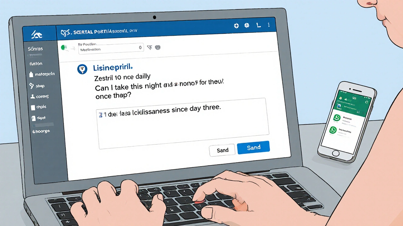 How to Use Secure Messaging to Ask Medication Questions