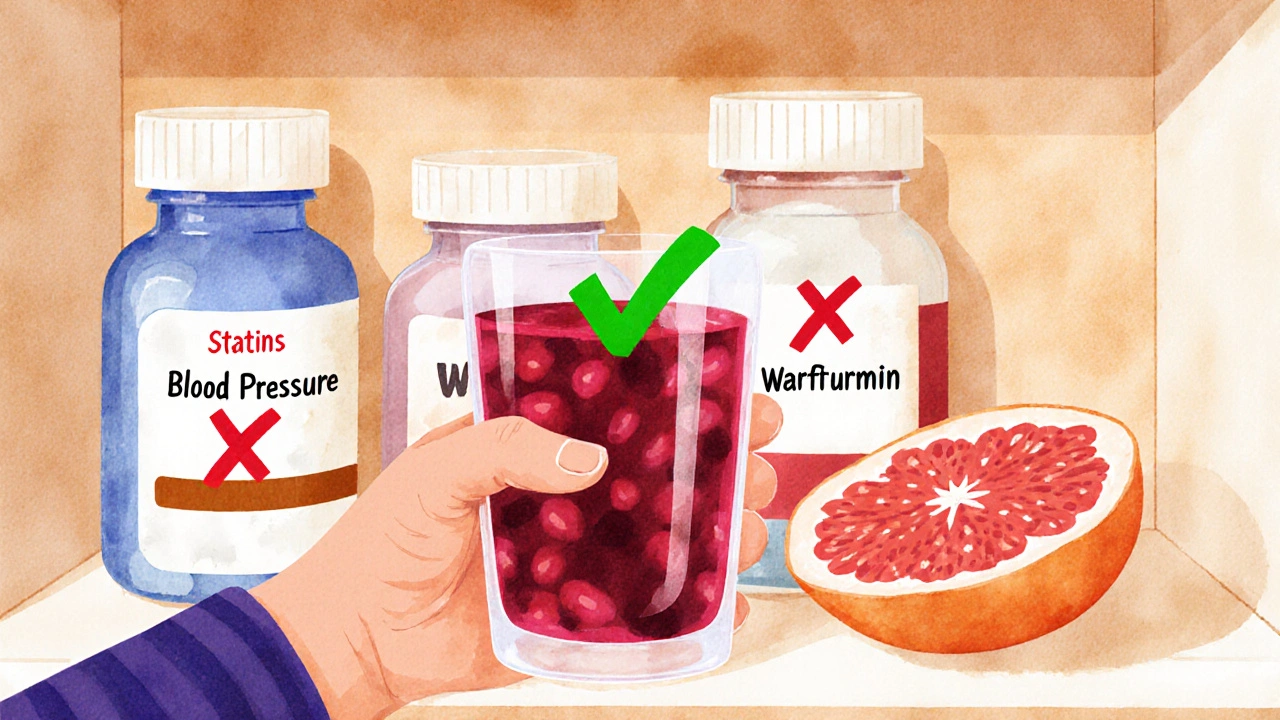 Pomegranate Juice and Medications: What You Really Need to Know About Drug Interactions