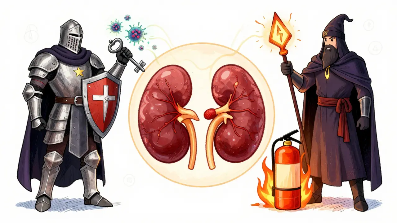 Transplant Immunosuppression: How Tacrolimus, Mycophenolate, and Steroids Work Together After Kidney Transplant