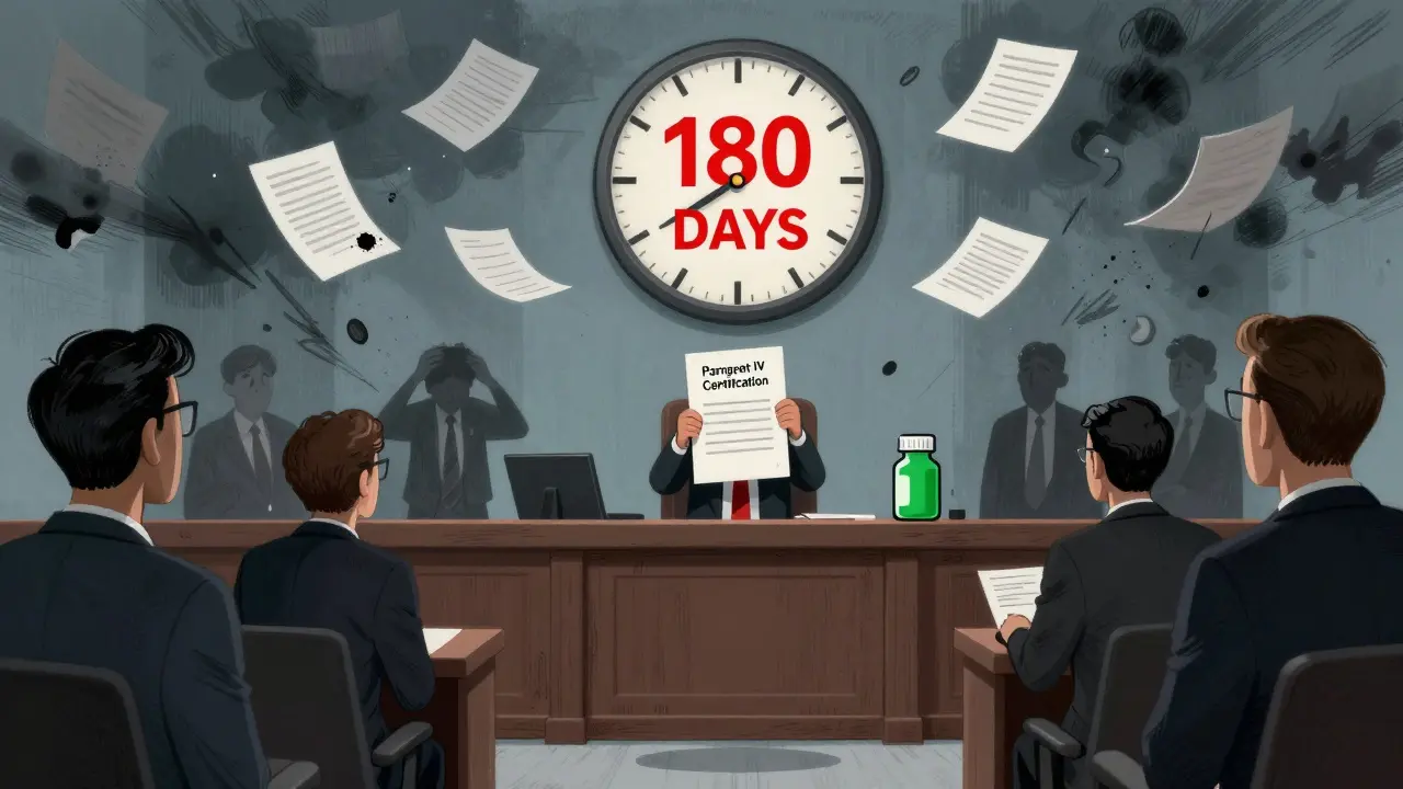 Why the First Generic Drug Filer Gets 180 Days of Market Exclusivity