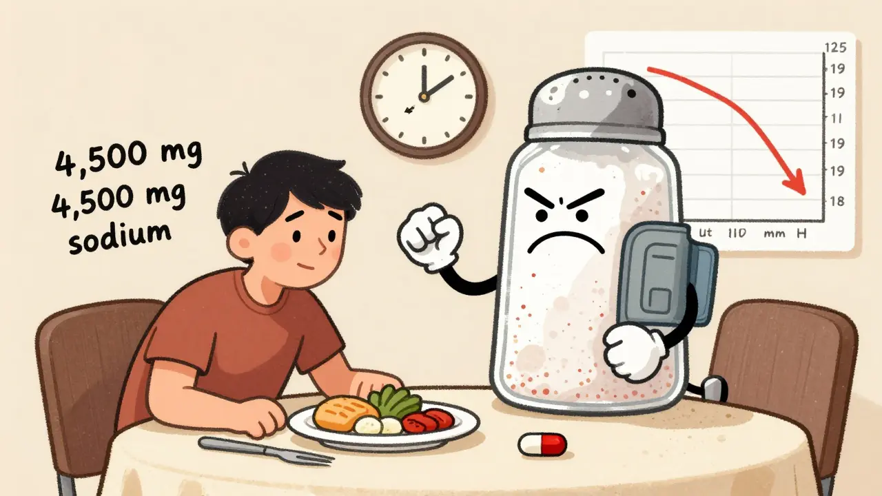 Salt and Blood Pressure Medications: How Sodium Lowers Drug Effectiveness